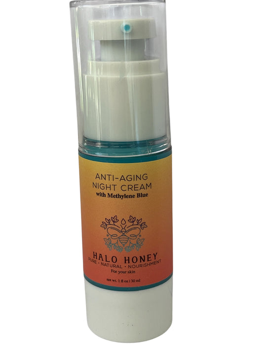 Halo Honey Anti-Aging Night Cream with Methylene Blue